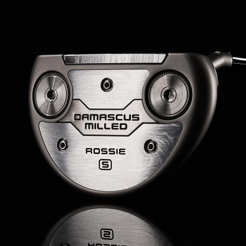 Odyssey DAMASCUS Milled Rossie Slant putter