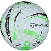 TaylorMade SpeedSoft Ink palline da golf, mix colori (blu, verde, arancione, rosa)
