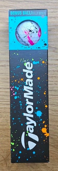 TaylorMade SpeedSoft Ink palline da golf, mix colori (blu, verde, arancione, rosa)