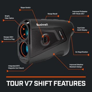 Bushnell Tour V7 Shift telemetro laser