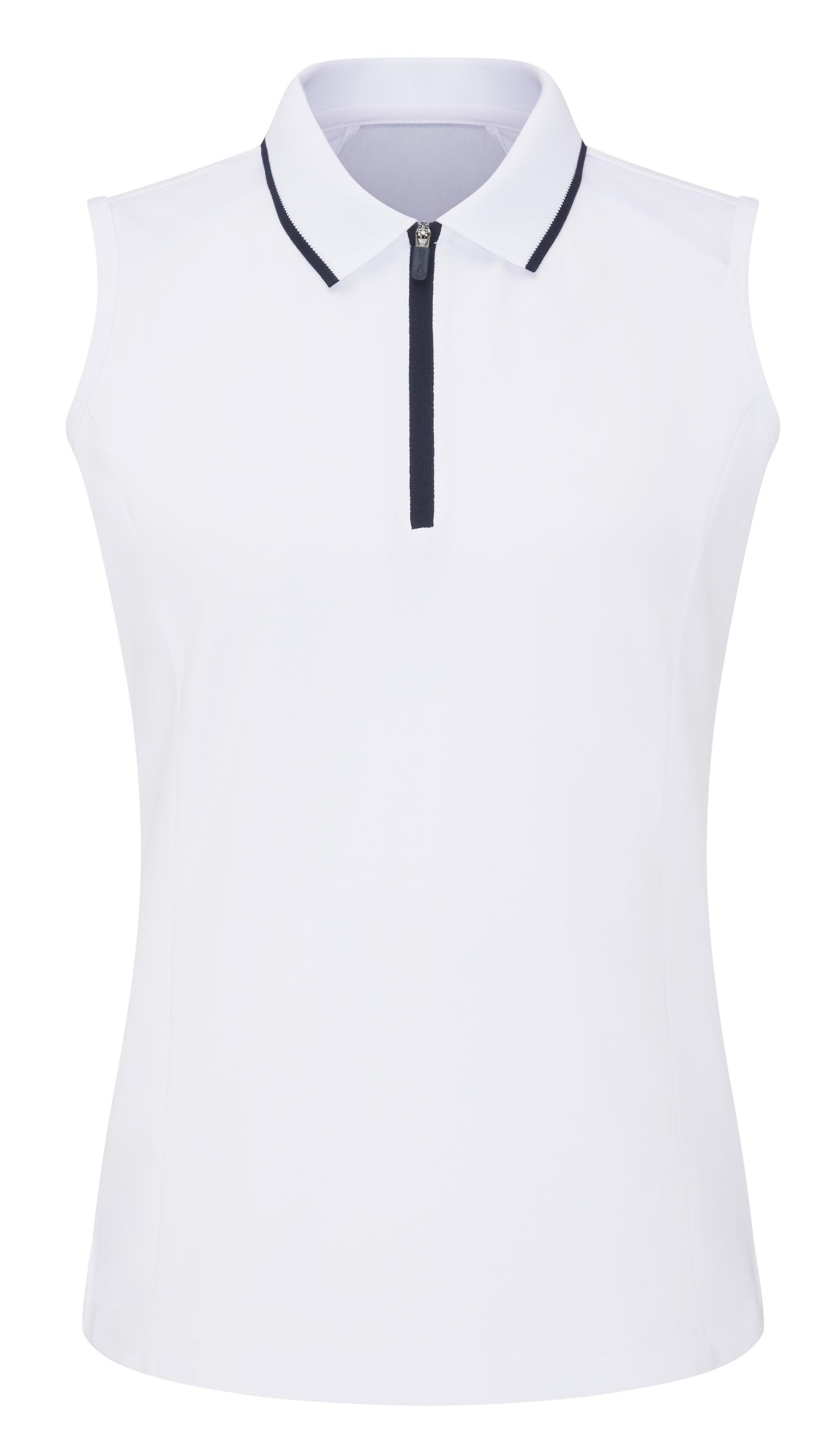 PING Eben Sleeveless polo da donna, bianco