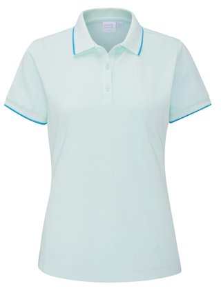 PING Viviana Tipped polo da donna, seaspray