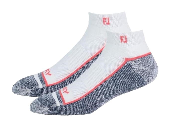 FootJoy ProDry Sport calzini, bianco/rosso/blu navy