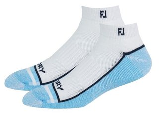 FootJoy ProDry Sport calzini, bianco/blu navy/ocean
