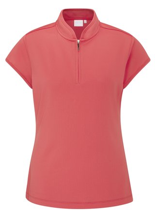 PING Evetta Jacquard polo da donna, paradise pink