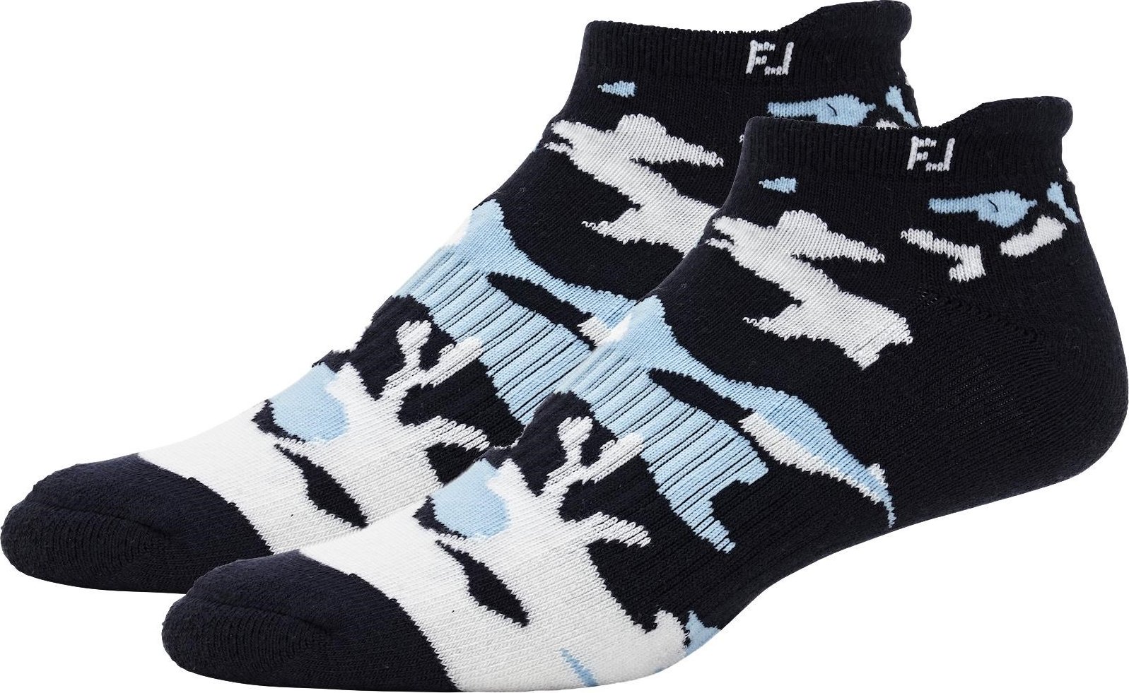 FootJoy ProDry Roll-Tab calzini da uomo, Navy Camo