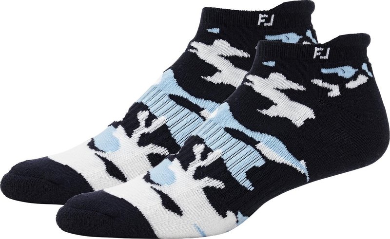 FootJoy ProDry Roll-Tab calzini da uomo, Navy Camo