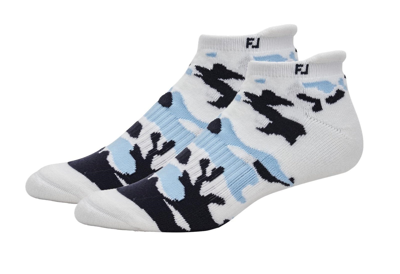 FootJoy ProDry Roll-Tab calzini da uomo, White Camo