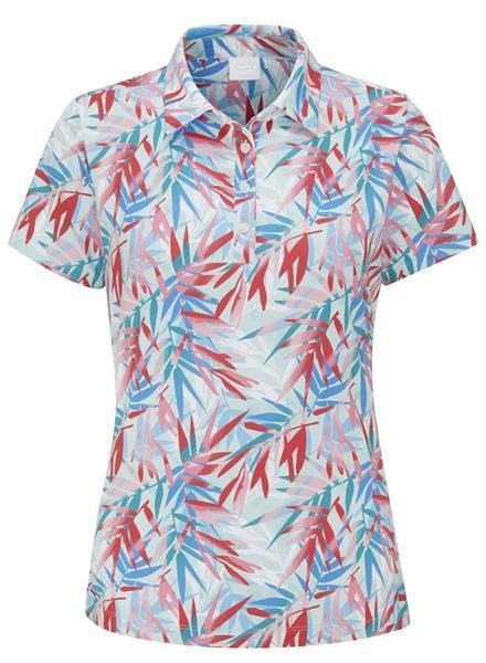 PING Aeria Printed polo da donna, tropic retreat