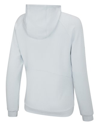 PING Rhona Textured felpa con cappuccio da donna, grigio chiaro