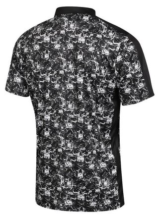 Fashion Sports Wear Skulls polo uomo, nero
