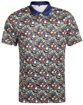 Fashion Sports Wear Bergen polo uomo, navy/green
