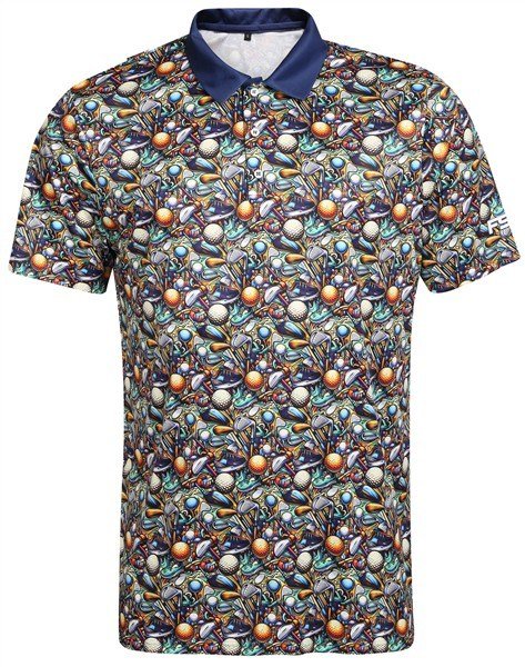 Fashion Sports Wear Bergen polo uomo, navy/green