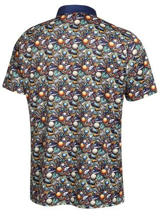 Fashion Sports Wear Bergen polo uomo, navy/green