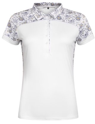 Fashion Sports Wear Valdivia polo da donna, bianco