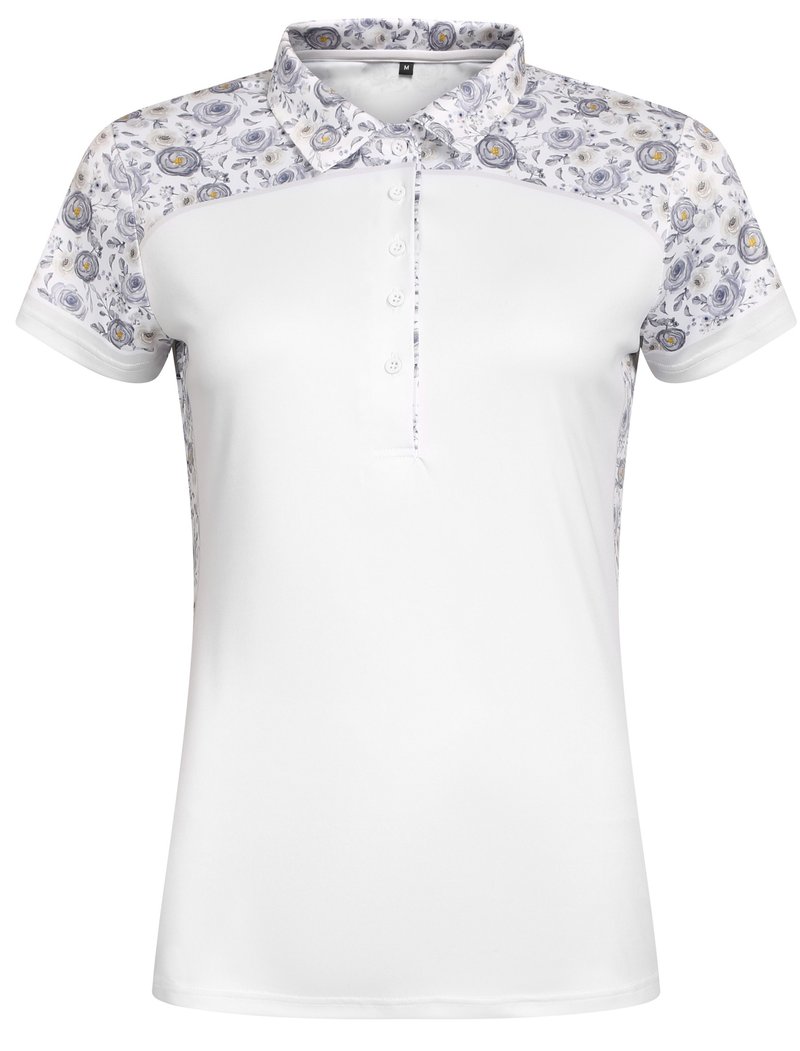 Fashion Sports Wear Valdivia polo da donna, bianco