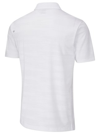 PING Claude Camo Mesh polo uomo, bianco