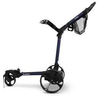 MGI E-Boost hybrid golf trolley 2026 carrello elettrico, blu opaco