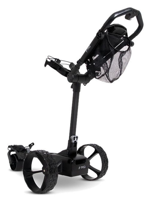 MGI E-Boost hybrid golf trolley 2026 carrello elettrico, blu opaco