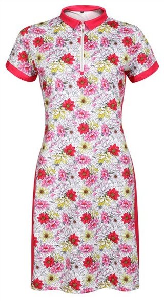 Fashion Sports Wear Cali abito da donna, bianco/rosso