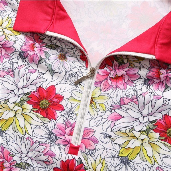 Fashion Sports Wear Cali abito da donna, bianco/rosso