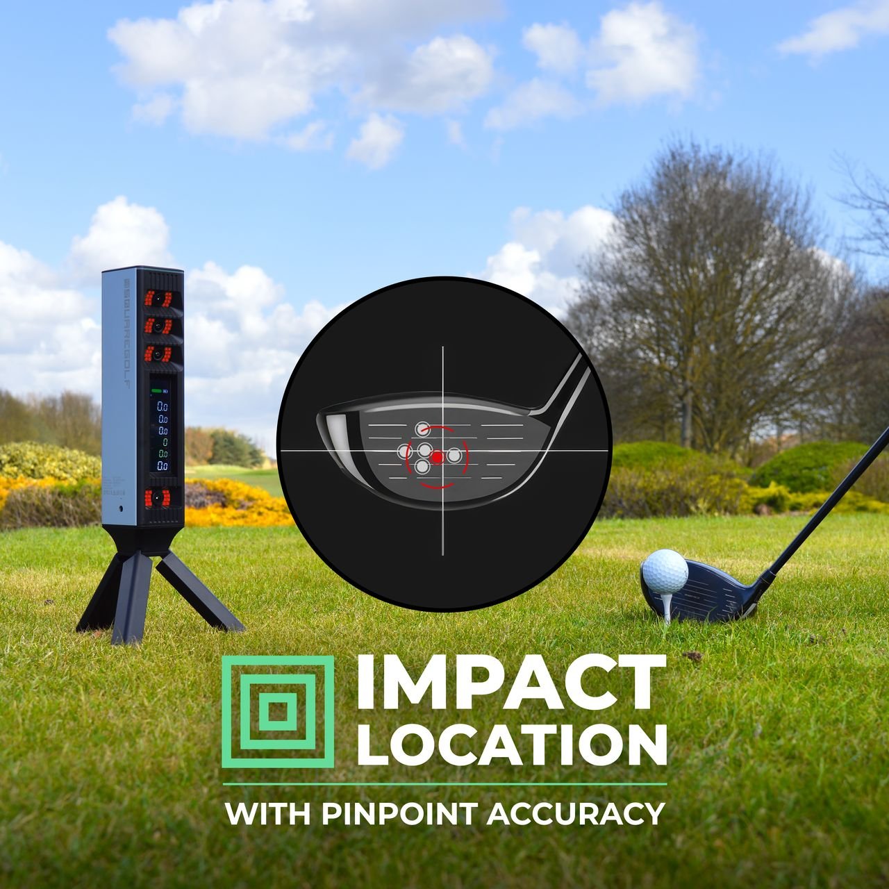Square Golf OMNI EDITION launch monitor
