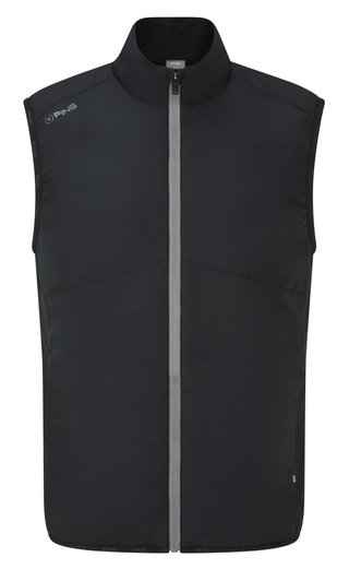 PING Burford gilet da uomo, nero