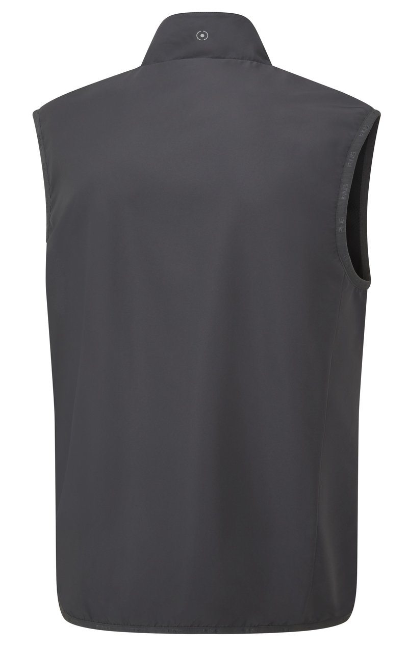 PING Burford gilet da uomo, asphalt
