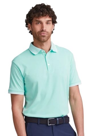 PING Gideon polo uomo, green bay marl