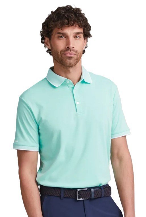 PING Gideon polo uomo, green bay marl