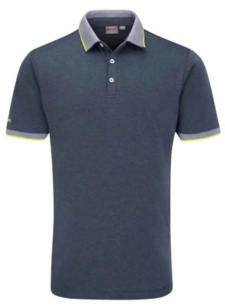 PING Gideon polo uomo, light navy marl