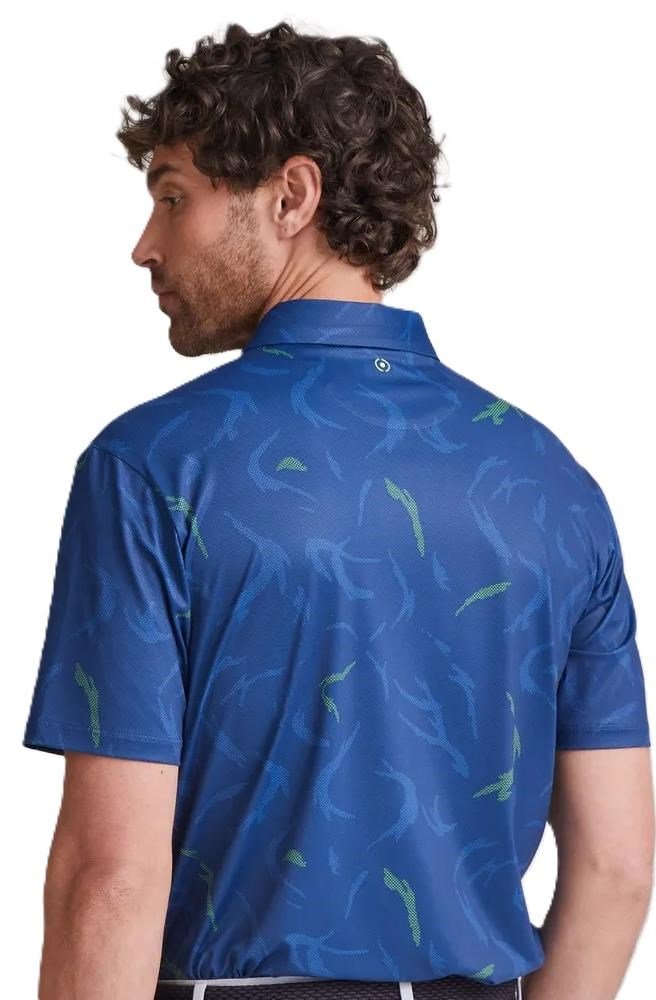 PING Ephron Printed polo da uomo, inky multi