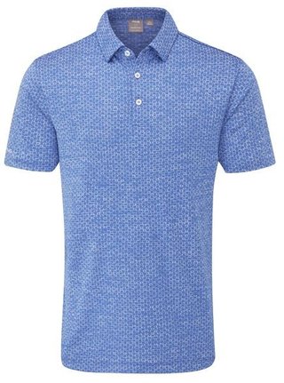 PING Rafe polo da uomo, bright cobalt
