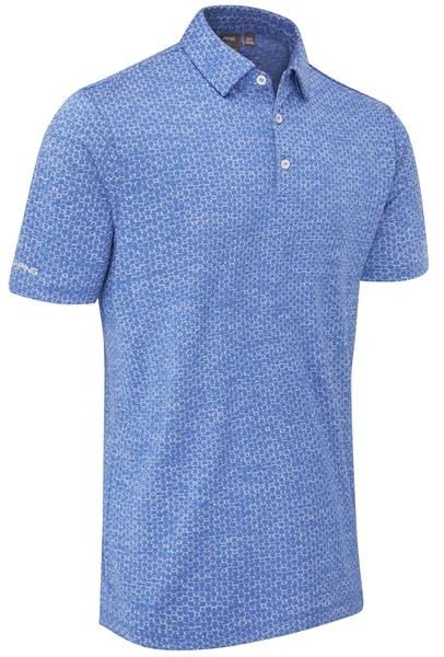 PING Rafe polo da uomo, bright cobalt