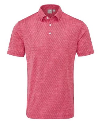 PING Rafe polo da uomo, rhapsody pink