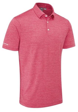 PING Rafe polo da uomo, rhapsody pink
