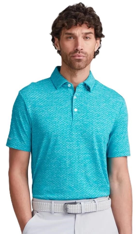 PING Rafe polo da uomo, turchese