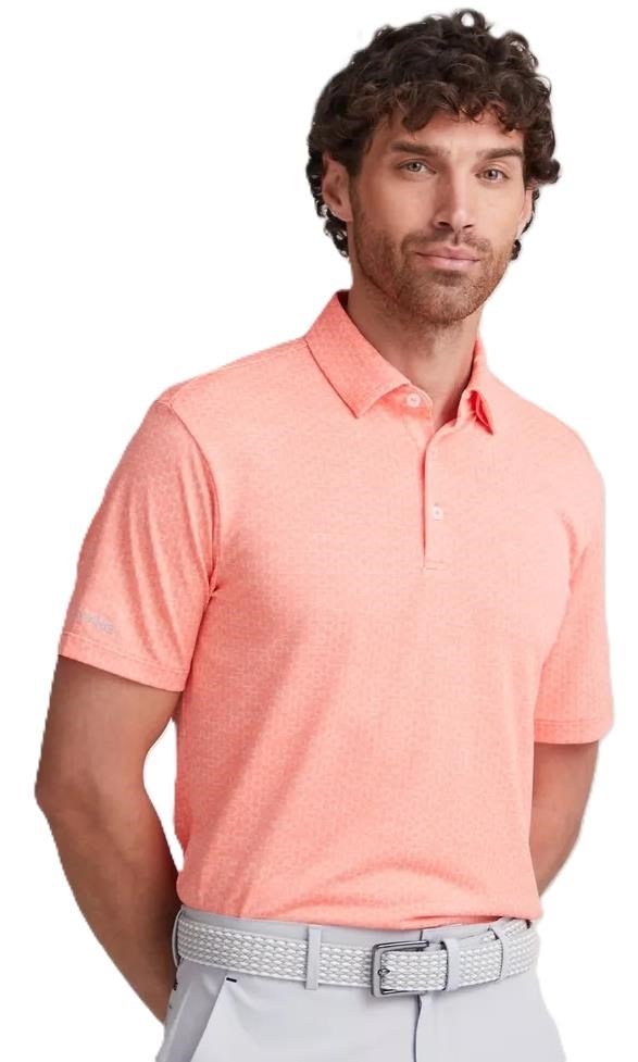 PING Rafe polo da uomo, wild salmon