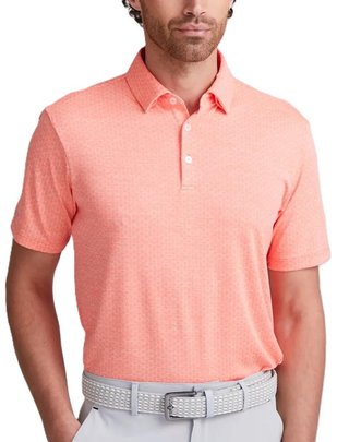 PING Rafe polo da uomo, wild salmon