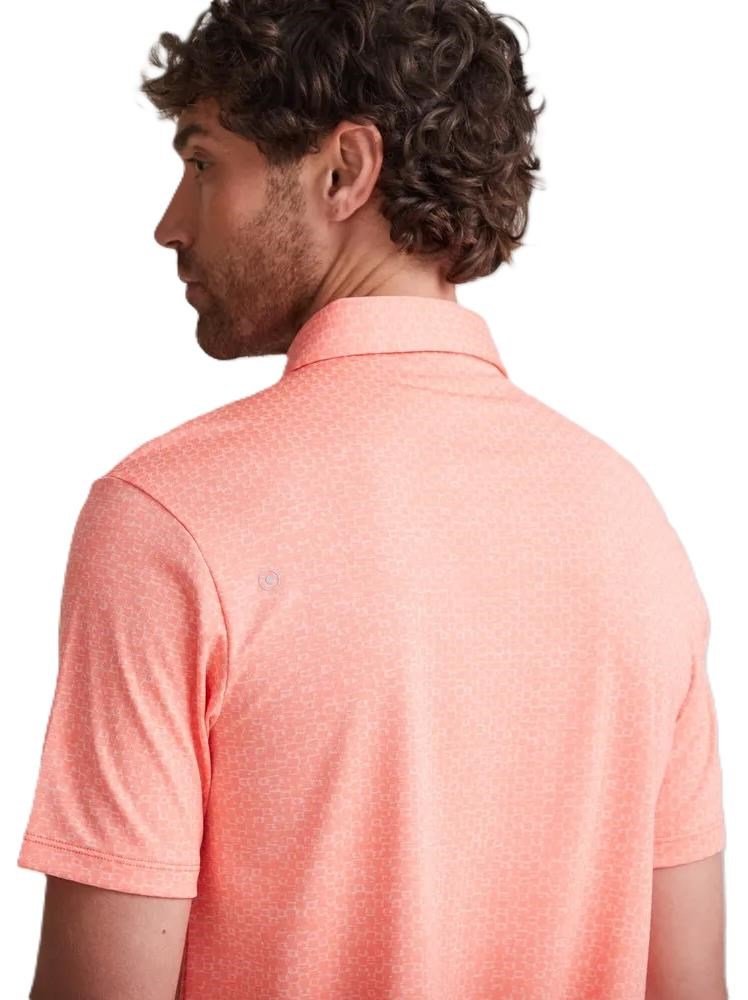 PING Rafe polo da uomo, wild salmon