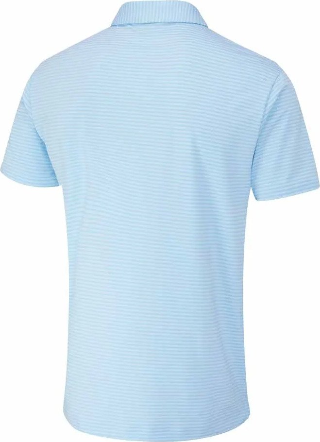PING Langford polo uomo, baltic sea/white