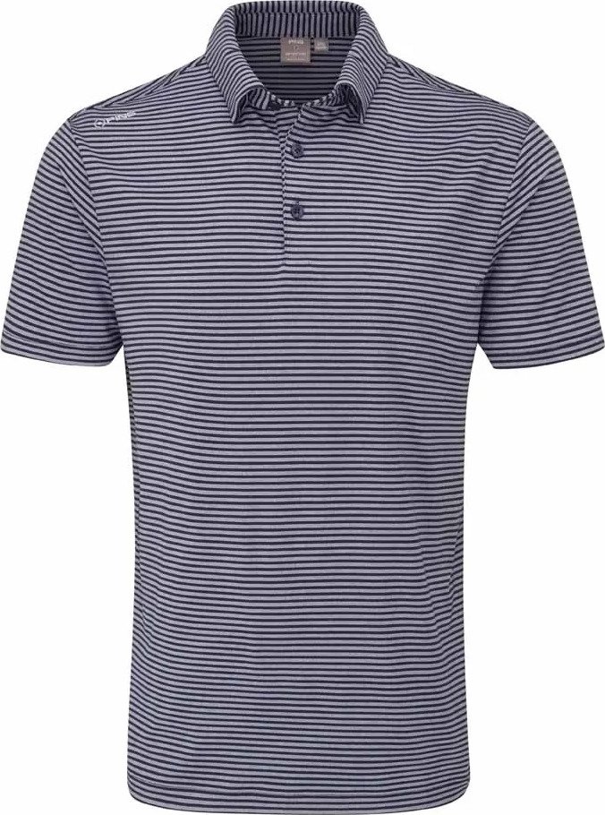 PING Langford polo uomo, navy/white