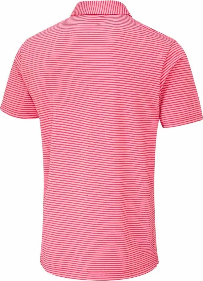 PING Langford polo da uomo, rhapsody/pink white