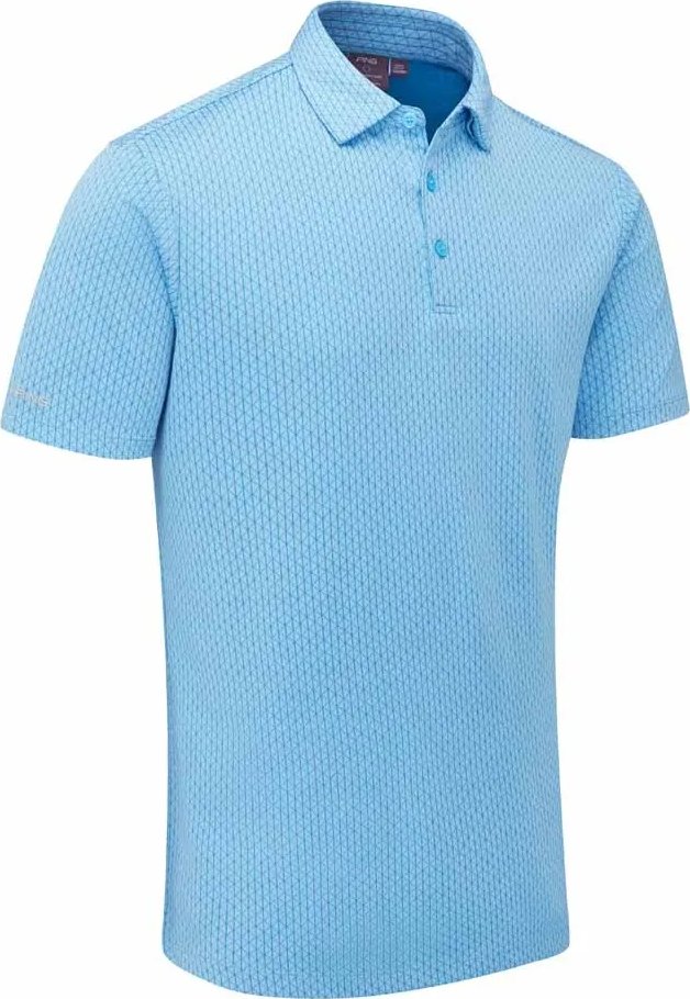 PING Hershel polo uomo, baltic sea multi