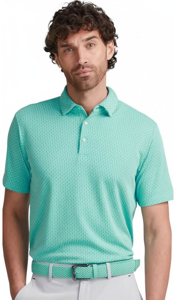 PING Hershel polo uomo, green bay multi
