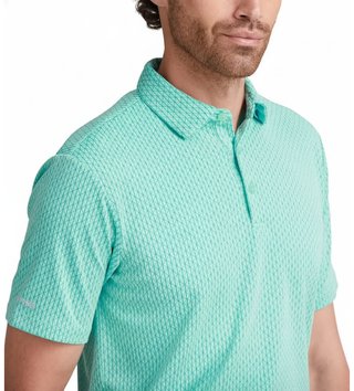 PING Hershel polo uomo, green bay multi