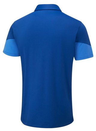 PING Ty polo da uomo, inky/bright cobalt