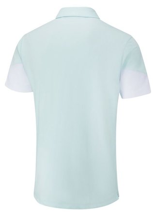 PING Ty polo da uomo, seaspray/bianco