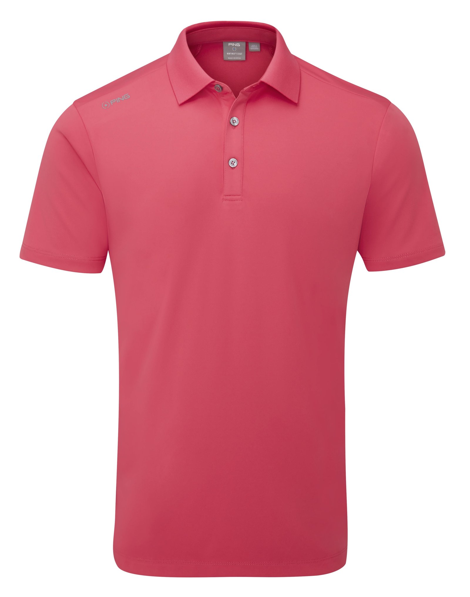 PING Lindum polo da uomo, rhapsody pink