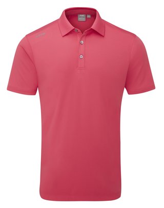 PING Lindum polo da uomo, rhapsody pink
